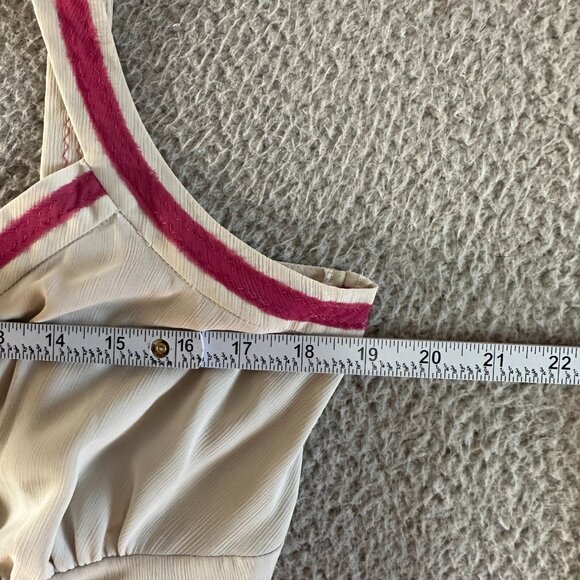 Bandolino Babydoll Tank Cami Top‎ Side Zip Lined - Picture 14 of 16